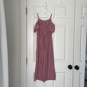 Super cute pink/red jumpsuit!!!